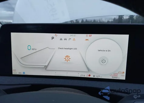 2024 Kia Ev6 Light Long Range z USA, uszkodzony, nr VIN KNDC3DLC9R5175820